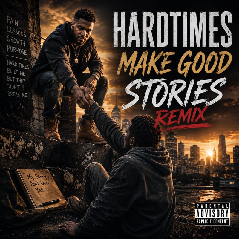 Cover art for Hard Times Make Good Stories Remix